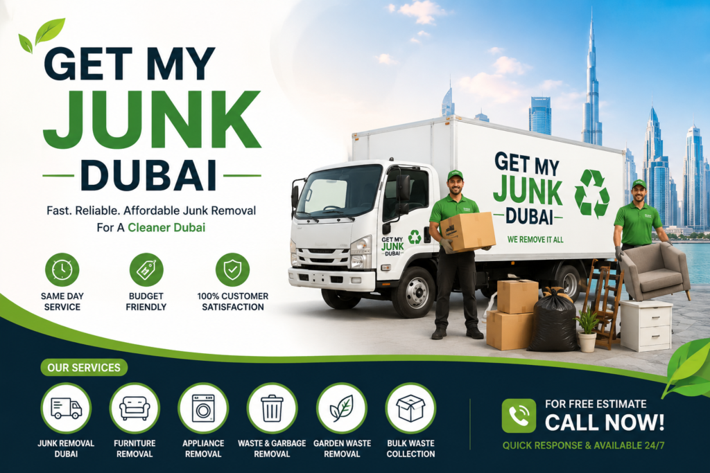 Get My Junk Dubai – Reliable Junk Removal Service in Dubai.